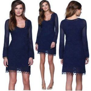 NWT LP Athena Sweater Dress in True Navy